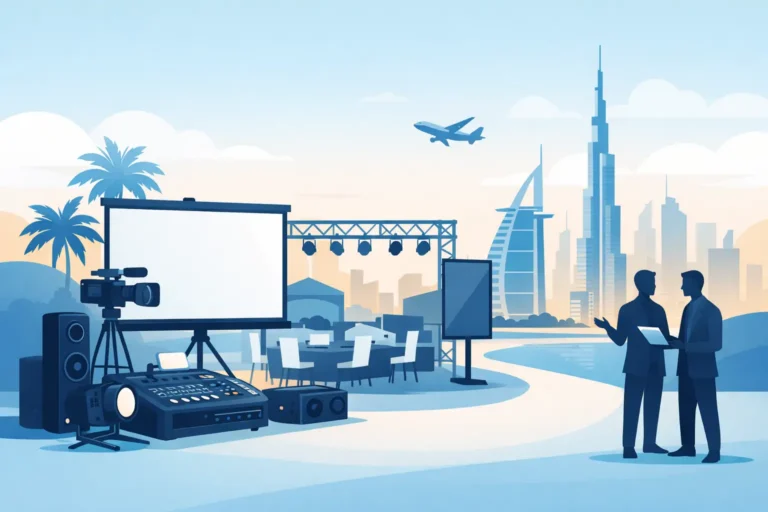 DLC Events | Event Technology Rental Dubai, Planned Right Event Technology Rental Dubai, Planned Right