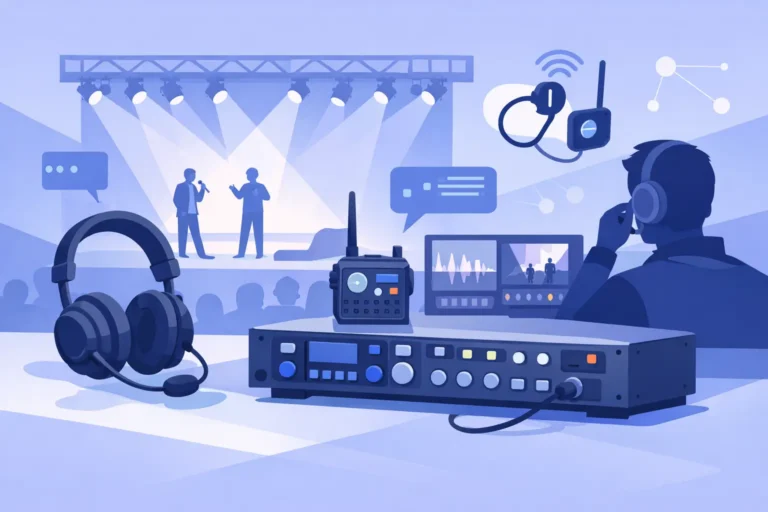 Show Intercom Systems for Reliable Live Events