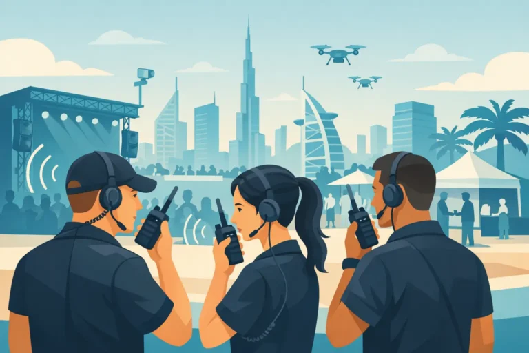 Two Way Radio Rental Dubai for Event Teams
