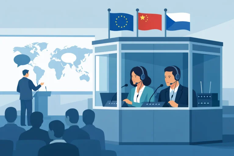 Interpreter Booth Requirements for Conferences