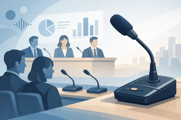 What Are Delegate Microphones for Conferences?