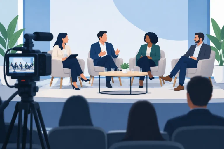 How to Record Panel Discussions Professionally