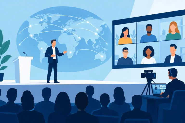 Hybrid Keynote Production Case Study for Global Reach